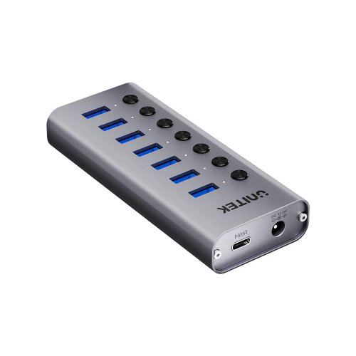 Unitek USB-C Hub 7xUSB-A Power Switch Unitek USB-C Hub 7xUSB-A Power Switch
