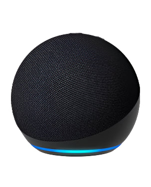 Amazon Echo Dot 5th Gen smart speaker in Charcoal with Alexa voice control – available for delivery in Doha, Qatar.