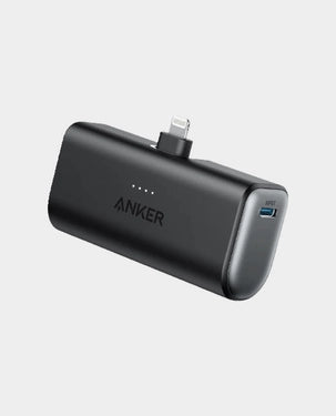 Anker Nano Powerbank 5000mAh 12W Built-In Lightning Connector A1645H11 Black