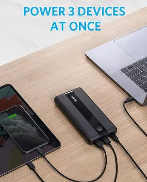 Anker Power Core III 19000mAh 60W Portable Laptop Charger with PD A1284H11 – Black Anker Power Core III 19000mAh 60W Portable Laptop Charger with PD A1284H11 – Black
