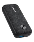 Anker PowerCore Metro 10000mAh Power Bank in black fabric – Slim, portable charger in Qatar.