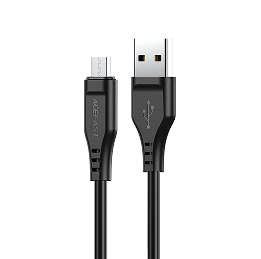 AceFast C3-09 USB-A to Micro-USB Charging Data Cable – Black AceFast C3-09 USB-A to Micro-USB Charging Data Cable – Black