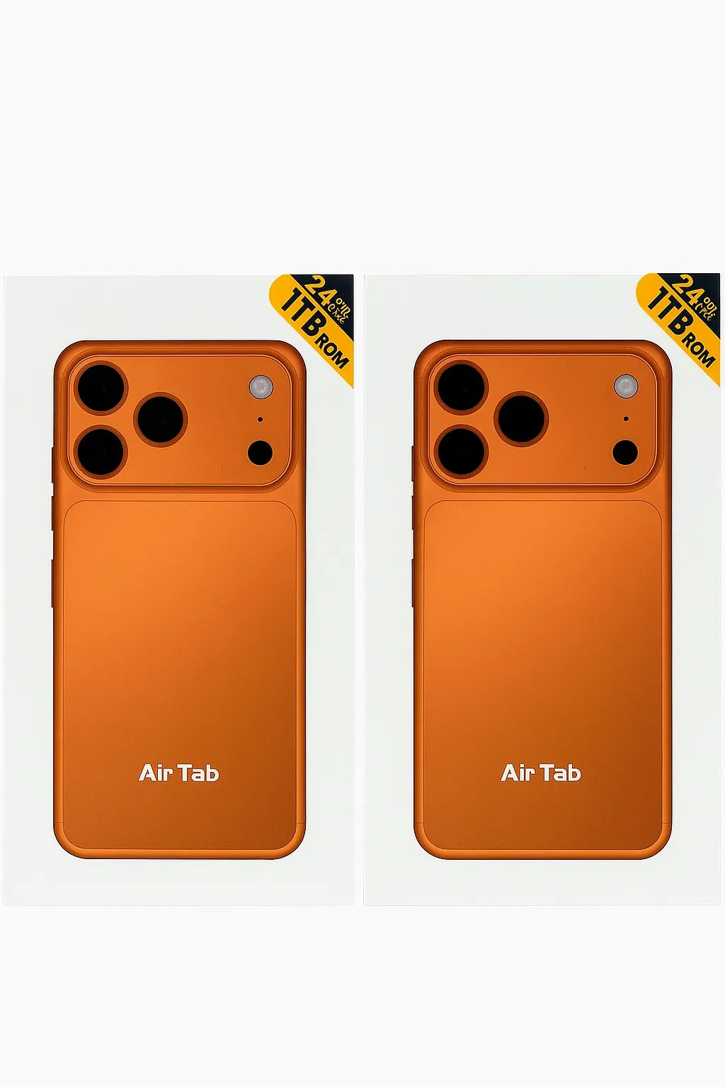 Air Tab 17 Pro Max Android Smartphone 1TB 24GB RAM Triple Camera - Orange Air Tab 17 Pro Max Android Smartphone 1TB 24GB RAM Triple Camera - Orange