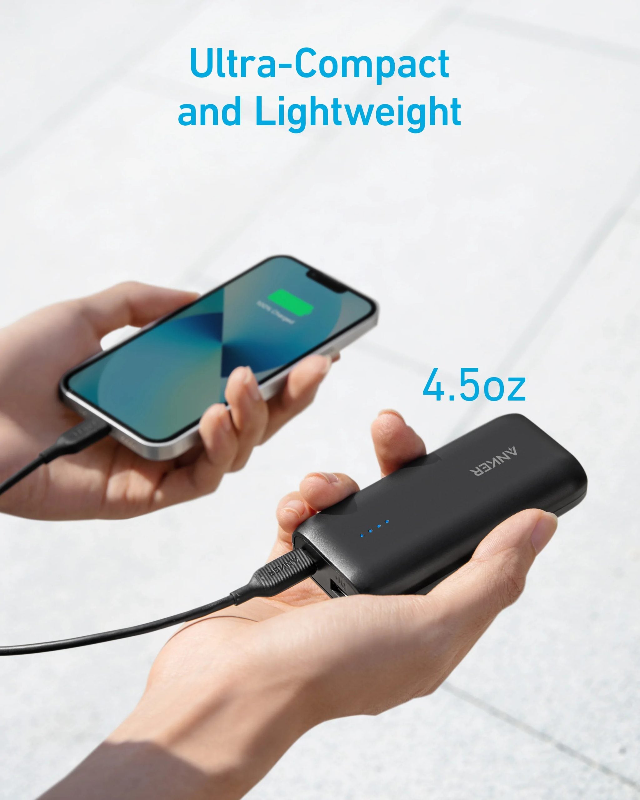 Anker 321 Power Bank 5000 -Black Anker 321 Power Bank 5000 -Black