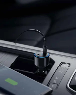 Anker A2725H11 Power Drive + III Duo 48W Car Charger With 2 USB-C Power IQ 3.0 Ports – Black Anker A2725H11 Power Drive + III Duo 48W Car Charger With 2 USB-C Power IQ 3.0 Ports – Black