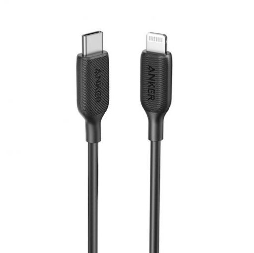Anker PowerLine III USB-C to Lightning Cable (0.9m/3ft) – Black Anker PowerLine III USB-C to Lightning Cable (0.9m/3ft) – Black