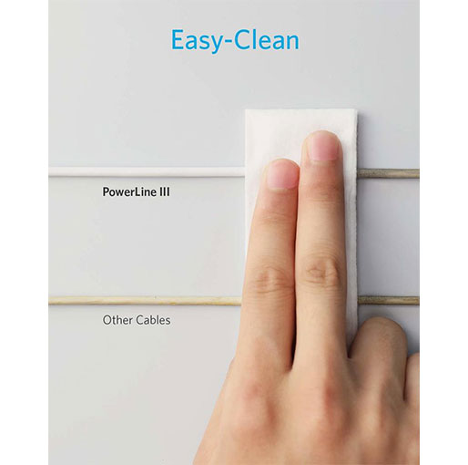 Anker PowerLine III USB-C to USB-C Cable – White Anker PowerLine III USB-C to USB-C Cable – White