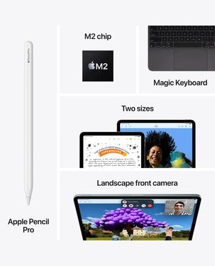 Apple iPad Air 13 inch M2 chip WiFi + Cellular 256GB MV6W3AB/A - Blue