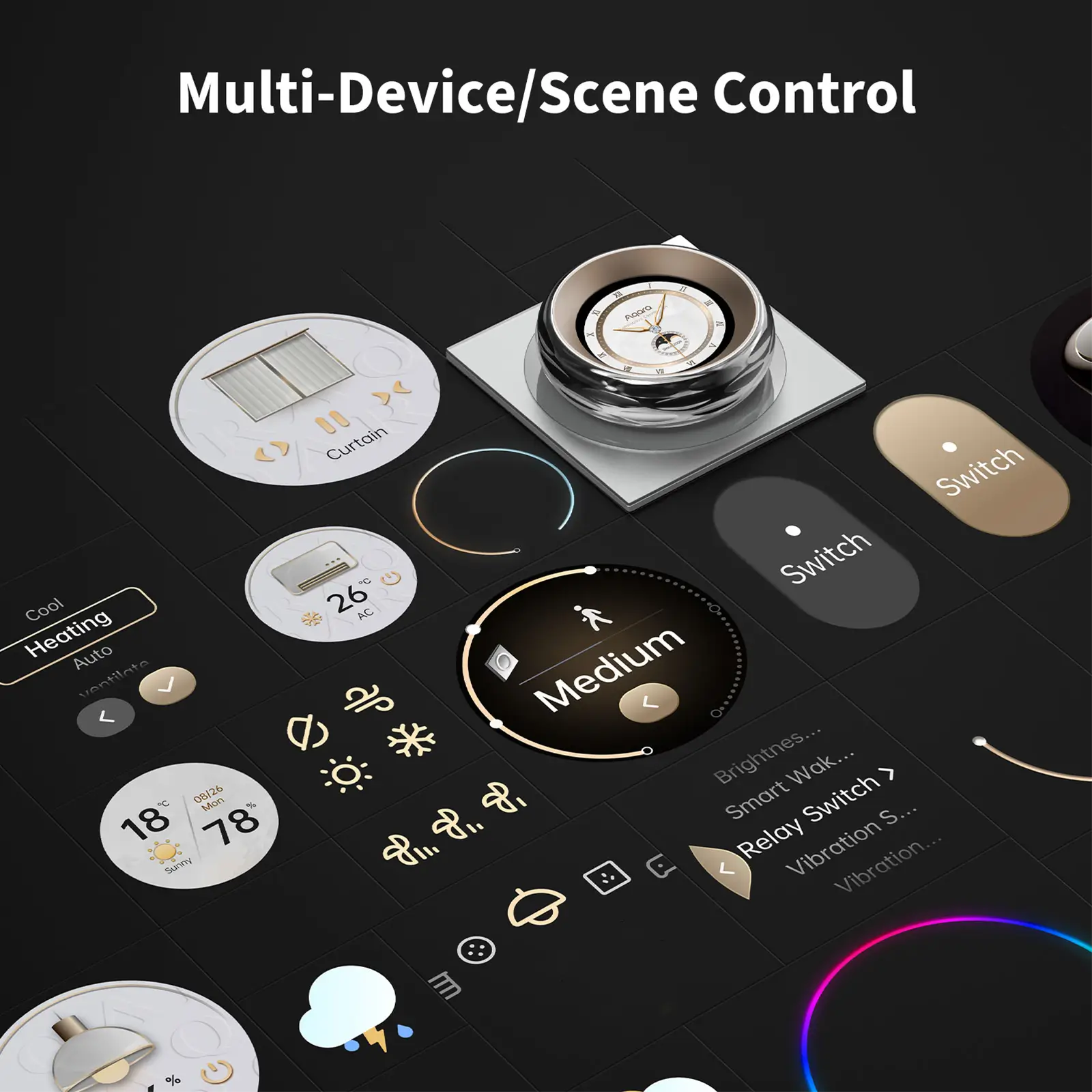 Aqara Touchscreen Dial V1 Smart Home Controller
