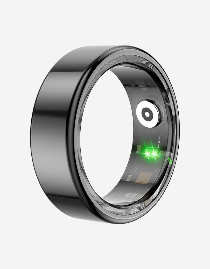 Ravoz Halo Smart Ring - Nura Black Size 7