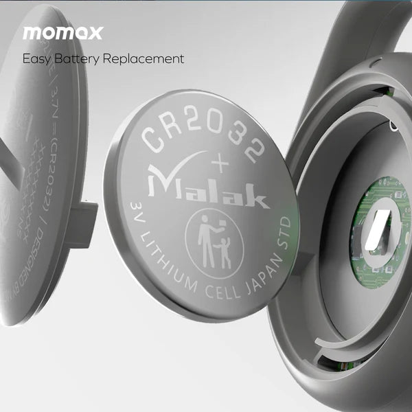 Momax PinPop² Lite Find My Tracker – Compatible with Apple & Android