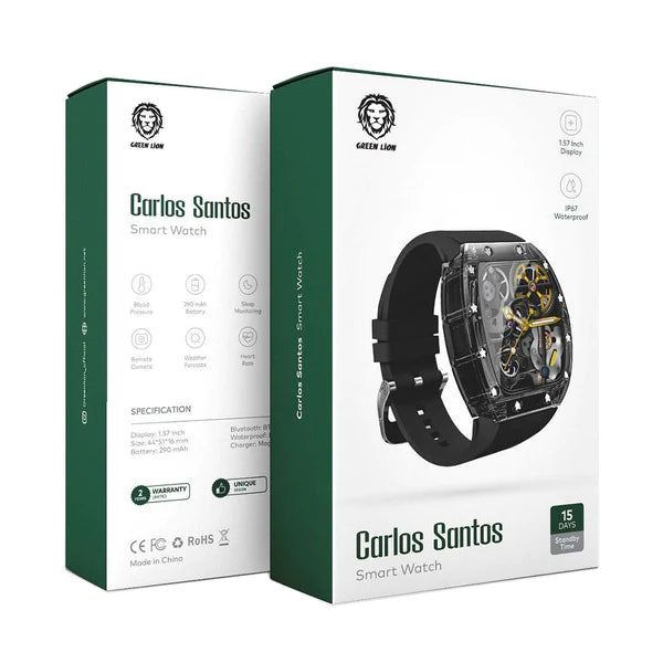 Green Lion Carlos Santos Smart Watch