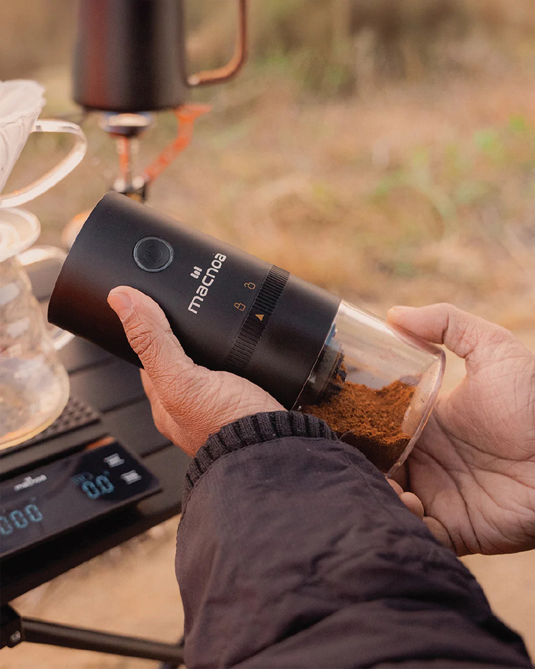 Macnoa Coffee Grinder MA-23GRDR-BK Black
