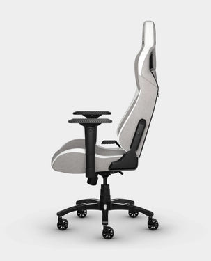 Corsair T3 RUSH Fabric Gaming Chair - Gray/White