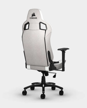 Corsair T3 RUSH Fabric Gaming Chair - Gray/White