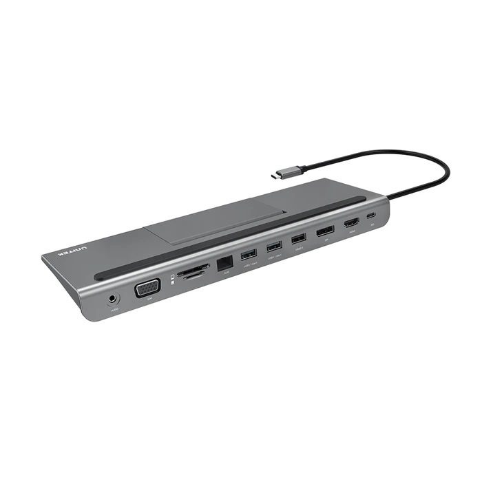 Unitek D1022A uHUB 11+ USB3.1 PD 11 in 1 Docking with Triple Display USB3.1 Universal Docking Station Unitek D1022A uHUB 11+ USB3.1 PD 11 in 1 Docking with Triple Display USB3.1 Universal Docking Station