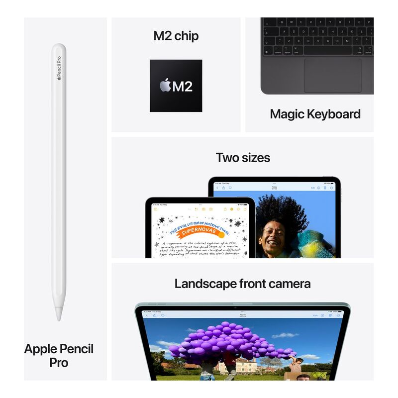 Apple iPad Air 13-inch M2 Wi-Fi + Cellular 512GB - Blue