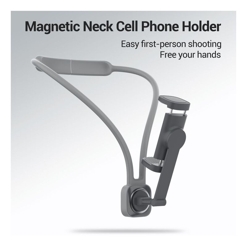 Porodo Smartphone Neck Mount -Black Porodo Smartphone Neck Mount -Black
