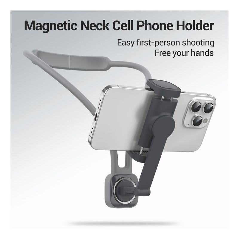 Porodo Smartphone Neck Mount -Black Porodo Smartphone Neck Mount -Black