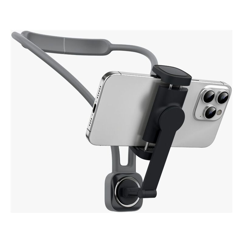 Porodo Smartphone Neck Mount -Black Porodo Smartphone Neck Mount -Black
