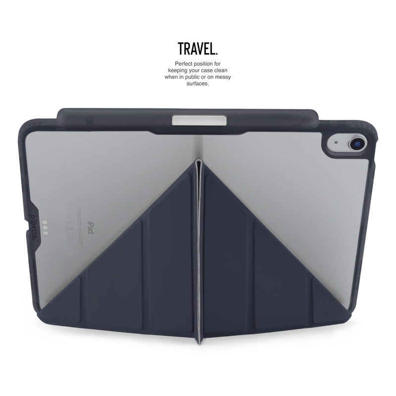 Pipetto Origami No.3 Pencil Case for iPad Air 13 Inch 2024 - Dark Blue