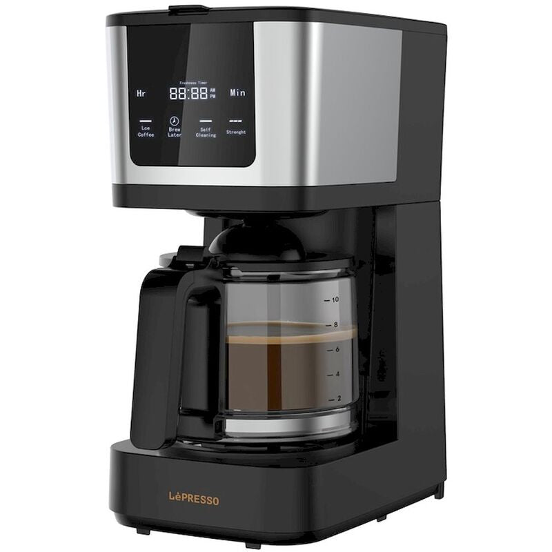 LePresso Rich Brew Drip Coffee Maker 1.25L 900W | Black