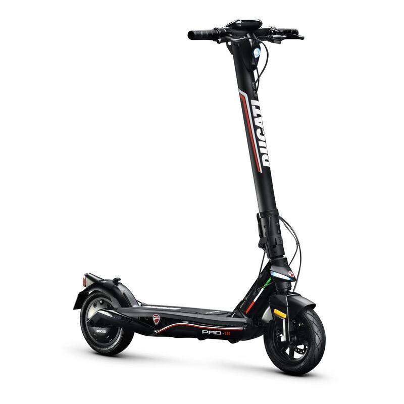 Ducati Pro-III Electric Scooter with Turn Signals - Black