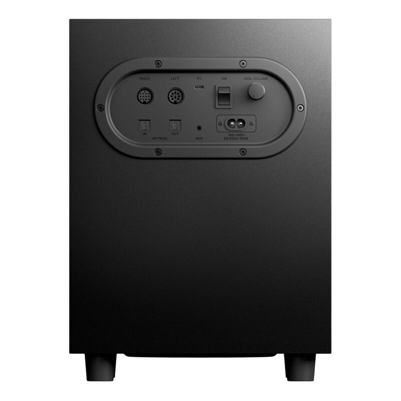 SteelSeries Arena 7 Illuminated Two-Way Gaming Speakers - UK Plug, Black (61542)