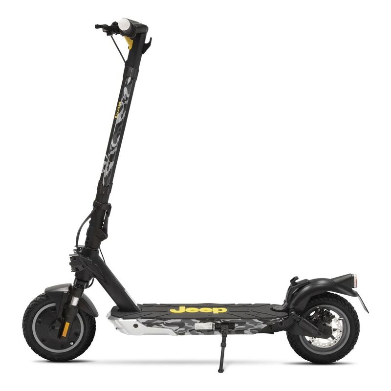 Jeep E-Scooter 2Xe Advanced Safety Electric Scooter with Turn Signals - Urban Camouflage