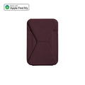 MOFT Trackable Snap-on Phone Stand and Wallet Purple
