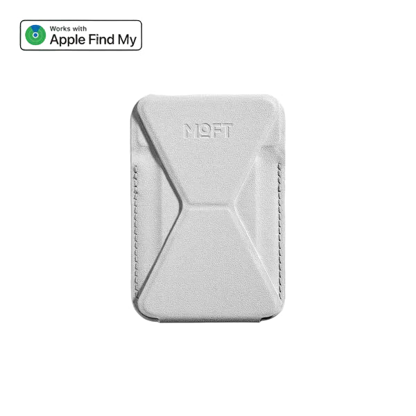 MOFT Trackable Snap-on Phone Stand and Wallet White
