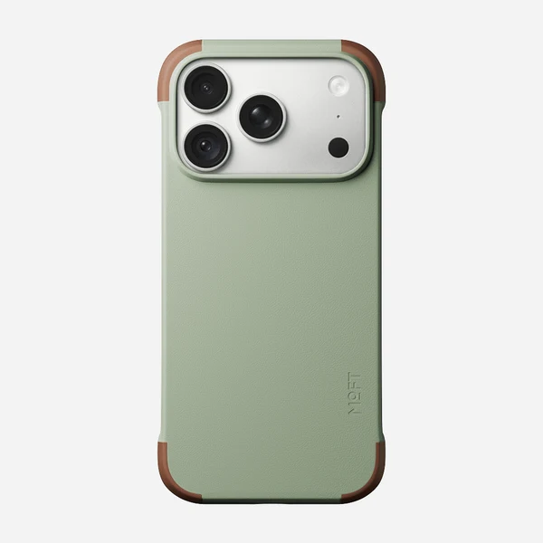 MOFT Color-Blocking Snap Phone Case for iPhone 18 Pro Max Khaki Green x Brownie