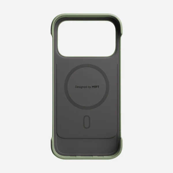 MOFT Color-Blocking Snap Phone Case for iPhone 18 Pro Max Khaki Green x Brownie