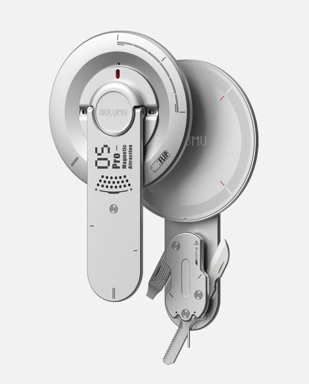 G05 Pro Multi-Function Mag Kickstand - Mechanical Silver