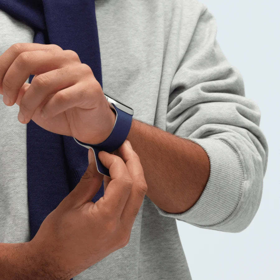 MOFT Snap Duo Apple Watch Band 40/41/42mm - Navy Blue / Misty Cove