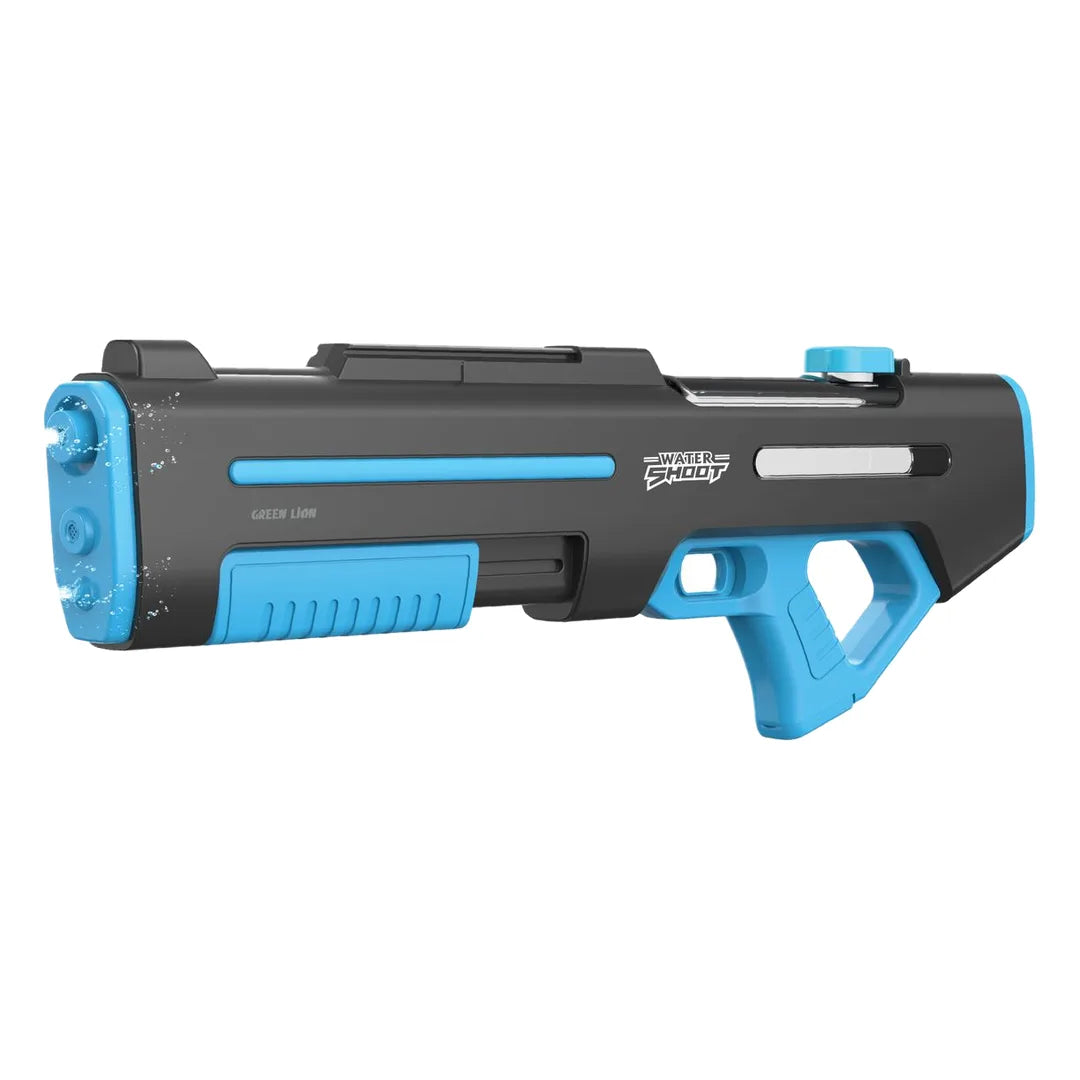 Green Lion GN65 Dual Nozzle Water Gun with Electric & Manual Shooting - Black Green Lion GN65 Dual Nozzle Water Gun with Electric & Manual Shooting - Black