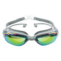 Green Lion AquaVision Pro Waterproof Swimming Goggles - Gray