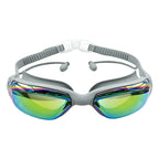 Green Lion AquaVision Pro Waterproof Swimming Goggles - Gray