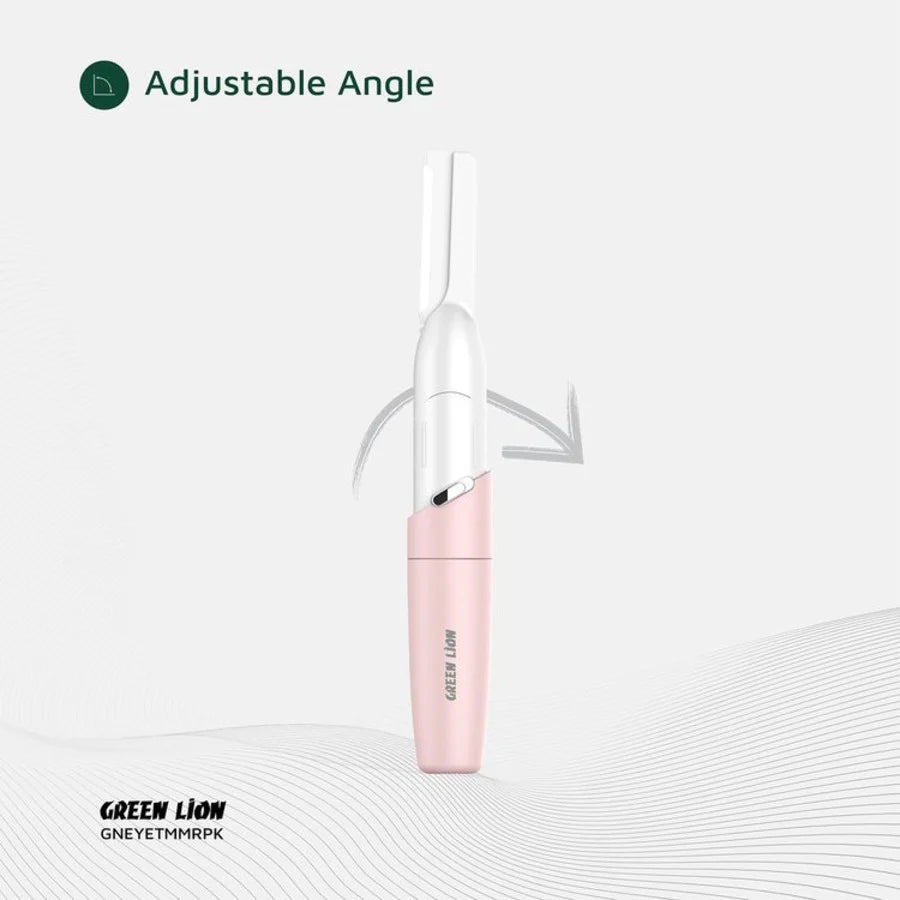 Green Lion Eyebrow Hair Trimmer - Pink