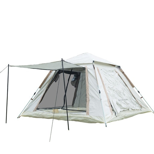 Green Lion GT6 Camping Tent Beige – spacious 5‑6 person outdoor tent available for online purchase and delivery in Doha, Qatar.
