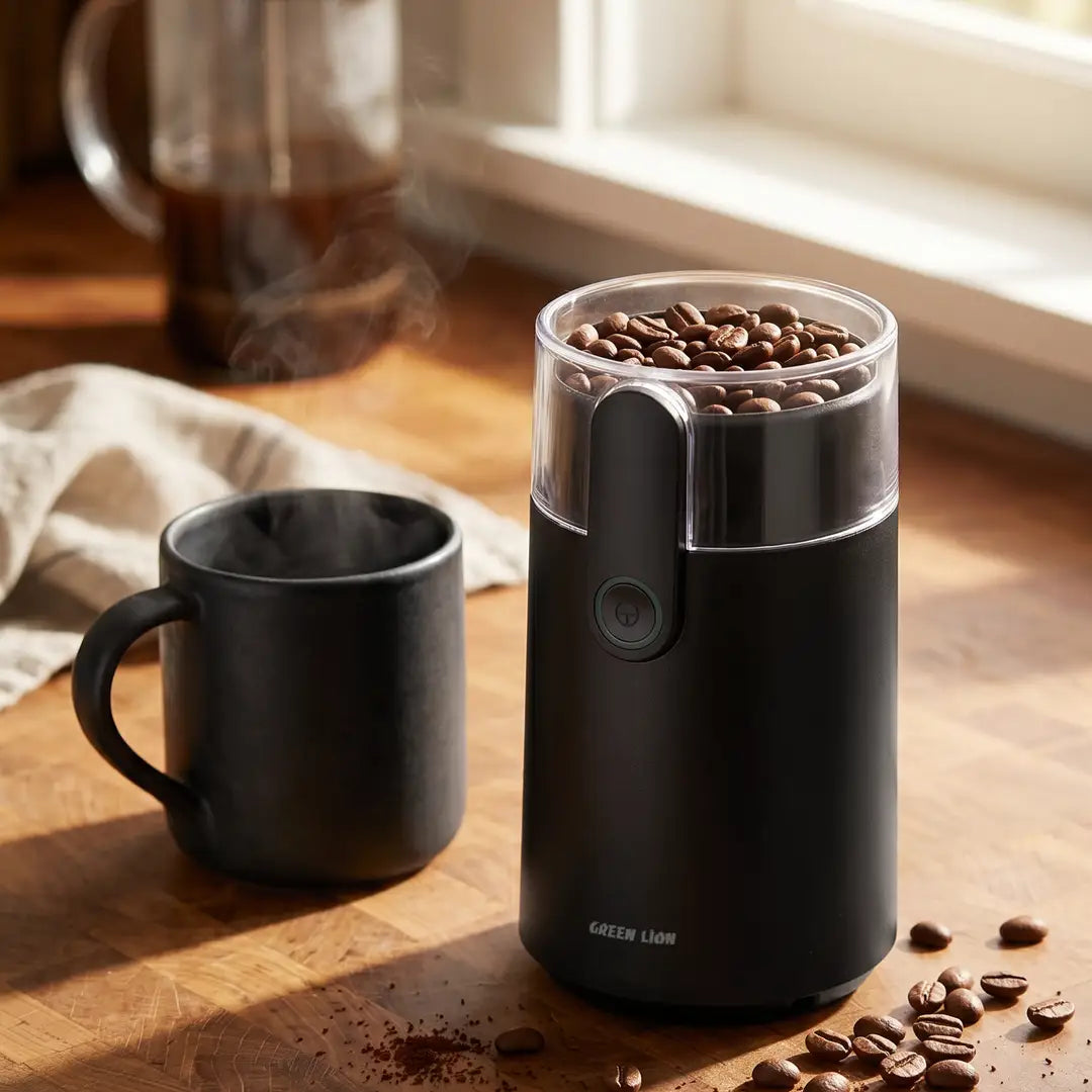 Green Lion Grind Max Coffee Grinder | Black