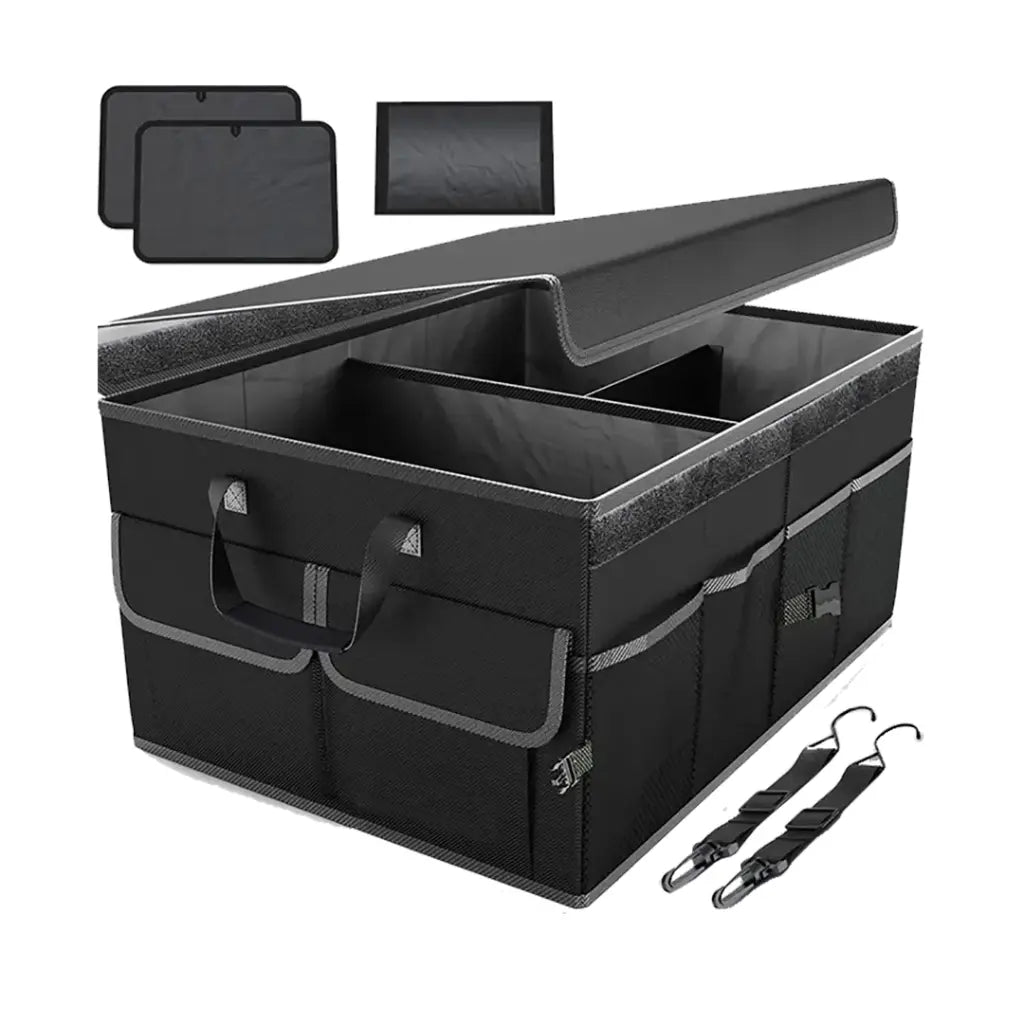 Green Lion Car Trunk Organizer 57L - Black Green Lion Car Trunk Organizer 57L - Black