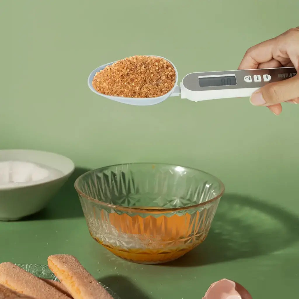 Green Lion Digital Spoon Scale with Precision Measurement Tare Function LCD Display and Extra Spoon Green Lion Digital Spoon Scale with Precision Measurement Tare Function LCD Display and Extra Spoon