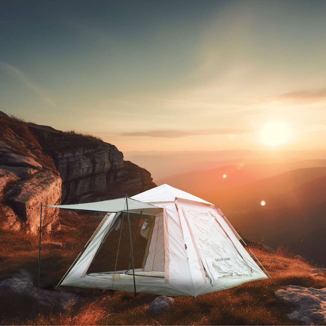 Green Lion Camping Tent Camping- GT6 Biege