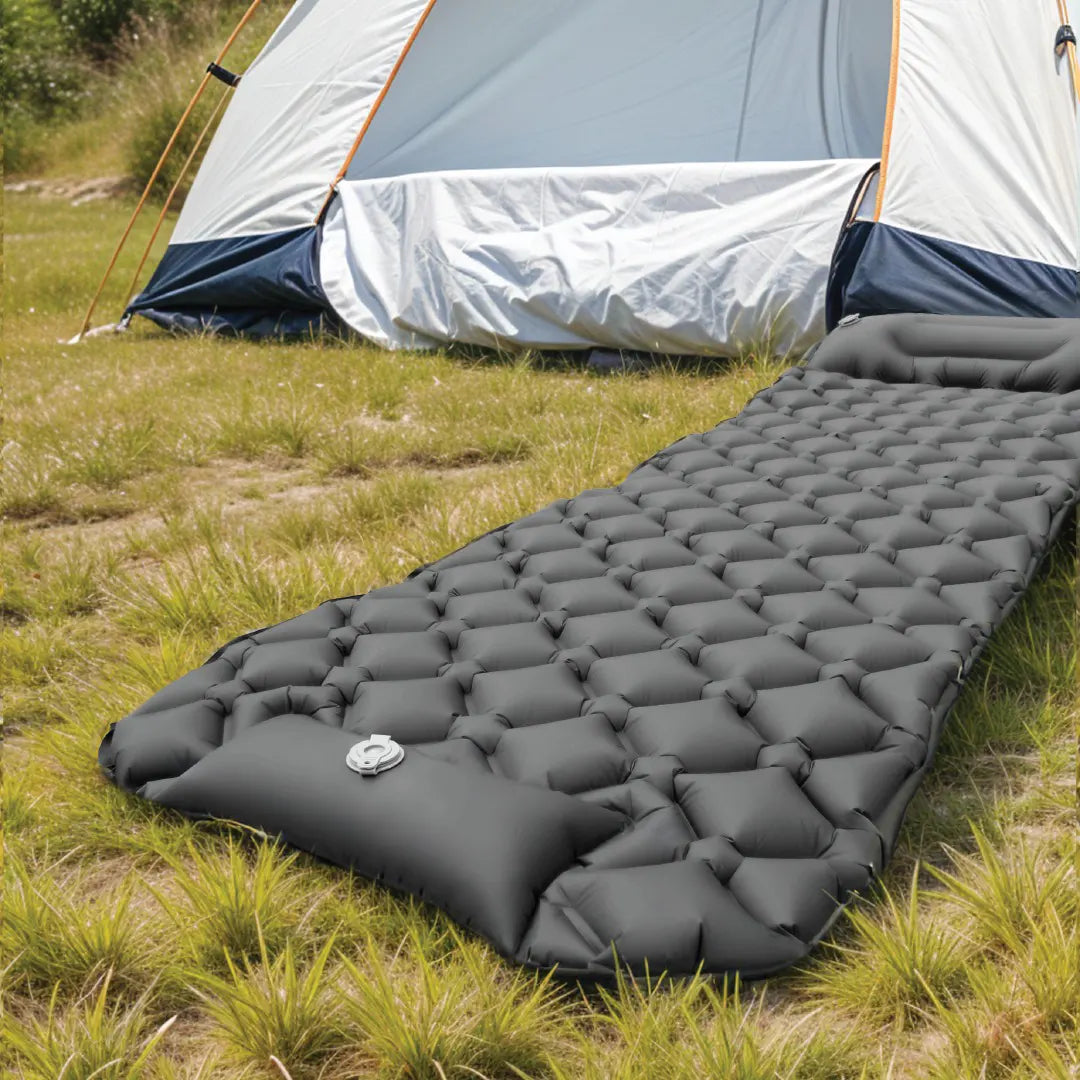 Green Lion Inflatable Air Mattress - Black