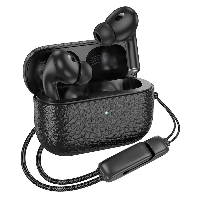 Hoco EQ9 Plus True Wireless ANC Noise Reduction Earpods - Black