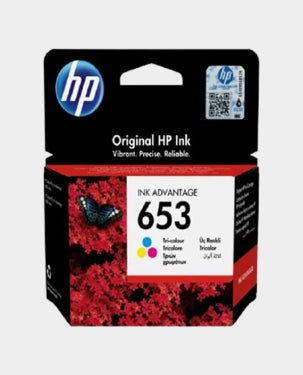 HP 653 Original Ink Cartridge - Tri-Color