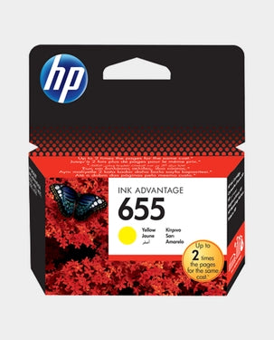 HP 655 Yellow Original Ink Advantage Cartridge