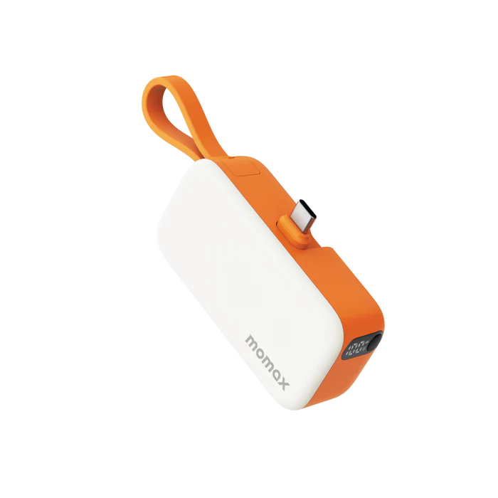 Momax 1-Power Mini 5000mAh built-in foldable USB-C power bank