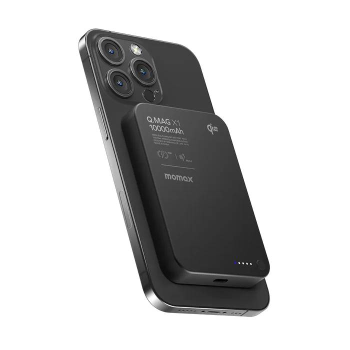 Momax Magnetic Power Bank Q.MAG Ultra-Slim 10000mAh Momax Magnetic Power Bank Q.MAG Ultra-Slim 10000mAh